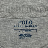 Ralph Lauren T-Shirt - Large Grey Cotton