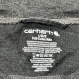 Carhartt Long Sleeve T-Shirt - Large Gray Polyester