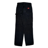 Dickies Carpenter Pants - 34W 30L Black Cotton