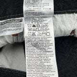 501 Levis Jeans - 36W 30L Black Cotton