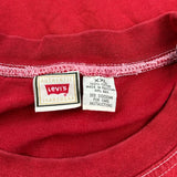 Levis T-Shirt - 2XL Red Cotton