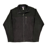 Synchilla Patagonia Fleece - 2XL Black Polyester