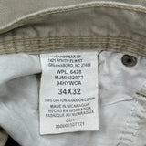 Wrangler Cargo Trousers - 32W 32L Beige Cotton