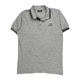 Kappa Polo Shirt - Medium Grey Cotton
