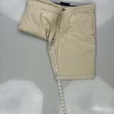 Tommy Hilfiger Chino Shorts - 33W 10L Beige Cotton