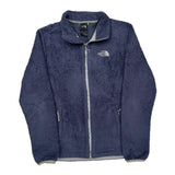 The North Face Fleece Jacket - Large Blue Polyester