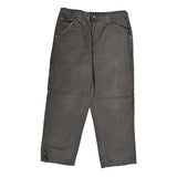 Wrangler Cargo Trousers - 34W 30L Grey Cotton