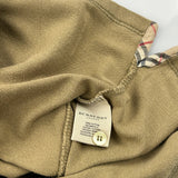 Burberry London Polo Shirt - Large Khaki Cotton