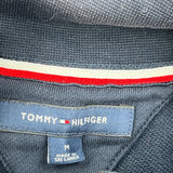 Tommy Hilfiger Zip Up - Medium Navy Cotton Blend