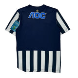 Alianza Lima 2014 Nike Striped Football Shirt - Medium Navy Polyester