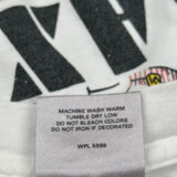 Oneita Cartoon T-Shirt - 2XL White Cotton