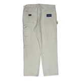 Sherwin Williams Dickies Carpenter Trousers - 36W 30L White Cotton
