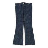 True Religion Flared Jeans - 31W 32L Dark Wash Cotton