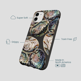 Black Abalone Shells iPhone 11 Case
