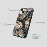 Black Abalone Shells iPhone 13 Mini Case