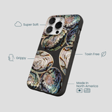 Black Abalone Shells iPhone 13 Pro Case