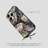 Black Abalone Shells iPhone 15 Pro Case