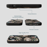 Black Abalone Shells iPhone 15 Case