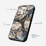 Black Abalone Shells iPhone 16 Pro Max Case