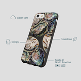 Black Abalone Shells iPhone 6/6s/7/8/SE Case