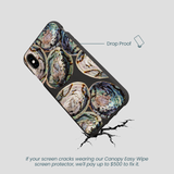 Black Abalone Shells iPhone XR Case