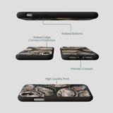 Black Abalone Shells iPhone XR Case