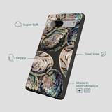Black Abalone Shells Google Pixel 7a Case