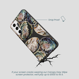 Black Abalone Shells Samsung Galaxy S21 Case