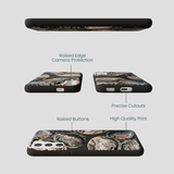 Black Abalone Shells Samsung Galaxy S21 Case