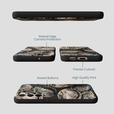 Black Abalone Shells Samsung Galaxy S23+(Plus) Case