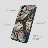 Black Abalone Shells Samsung Galaxy S25+(Plus) Case
