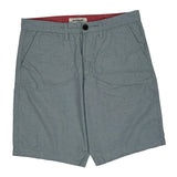 Quiksilver Chino Shorts - 33W 10L Grey Cotton Blend