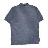 Polo By Ralph Lauren Striped Polo Shirt - XL Blue Cotton