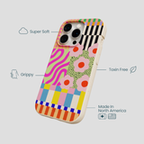 Seashell Abstract Cake iPhone 15 Pro Case