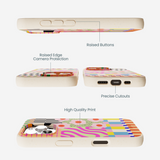 Seashell Abstract Cake iPhone 16 Pro Max Case