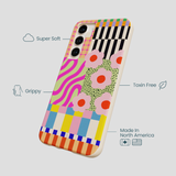 Seashell Abstract Cake Samsung Galaxy S24+(Plus) Case