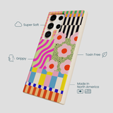 Seashell Abstract Cake Samsung Galaxy S24 Ultra Case