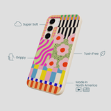 Seashell Abstract Cake Samsung Galaxy S24 Case