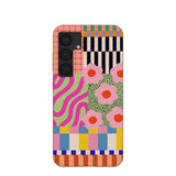 Seashell Abstract Cake Samsung Galaxy S25 Case