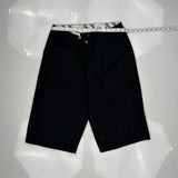 Unbranded Chino Shorts - 34W 13L Black Polyester Blend