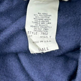 Made In USA Unbranded Cool Rags Sweatshirt - Small Navy Polyester Blend
