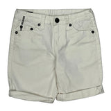 Age 10 True Religion Denim Shorts - Medium White Cotton