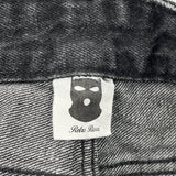 Unbranded Graphic Jeans - 35W 30L Black Denim