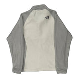 The North Face Fleece Jacket - Large Cream Polyester