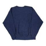 Made In USA Lee College Sweatshirt - 2XL Navy Cotton