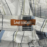 Lee Checked Cargo Shorts - 34W 11L Multicoloured Cotton