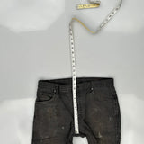 Dickies Carpenter Trousers - 34W 30L Black Cotton