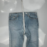 505 Levis Jeans - 38W 30L Light Wash Cotton