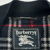 Burberry Jacket - Large Navy Wool