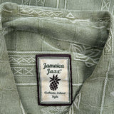 Jamaica Jaxx Floral Hawaiian Shirt - XL Green Cotton